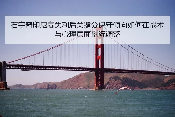 石宇奇印尼赛失利后关键分保守倾向如何在战术与心理层面系统调整